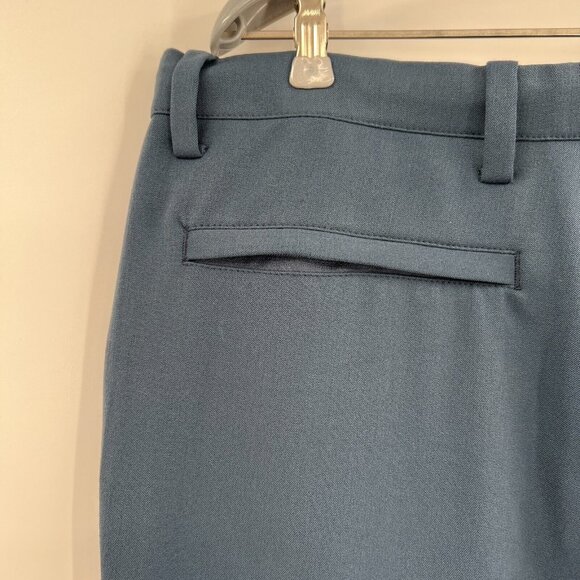 Quince Men's Ultra-Stretch 24/7 Smart Chino Pants 34x34 Ocean Blue Work Dress - Picture 6 of 9